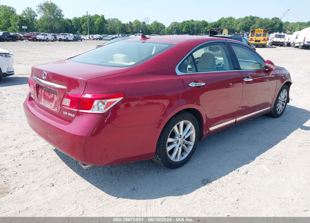 2010 LEXUS ES 350 VIN: JTHBK1EG0A2353714