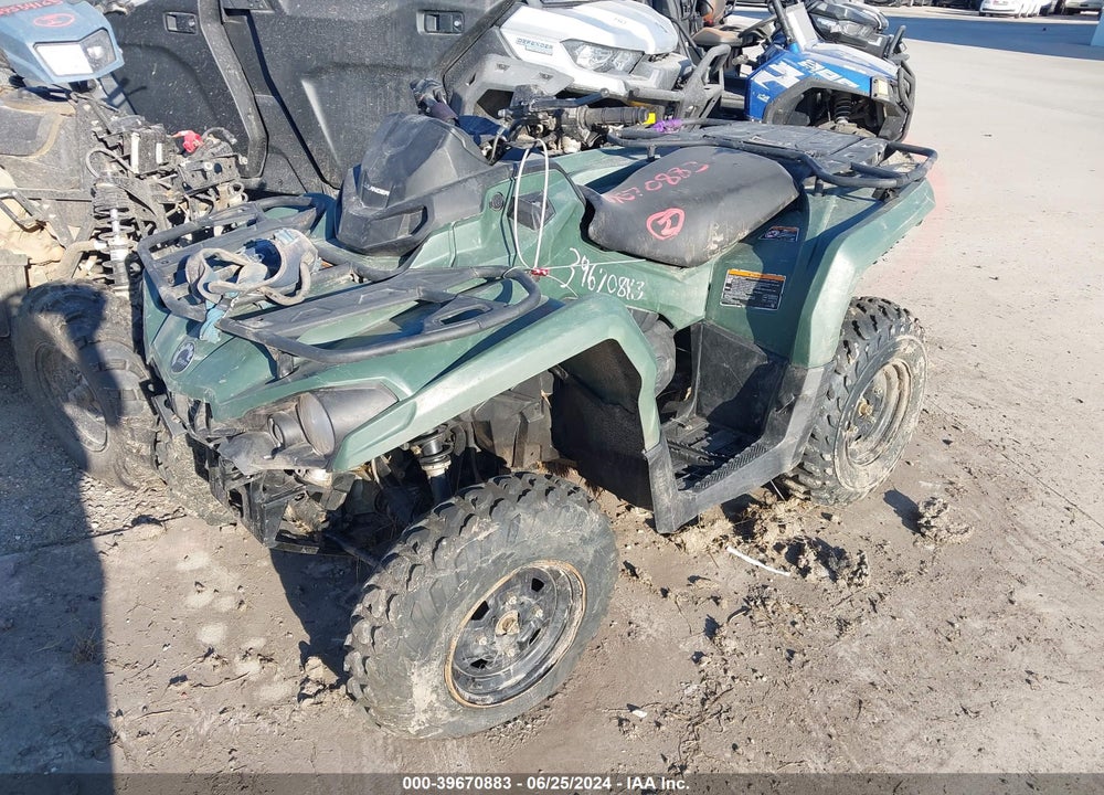 2021 CAN-AM OUTLANDER 450/450 DPS/MOSSY OAK HUNTING EDITION 450 DPS VIN: 3JBLGAR41MJ004134