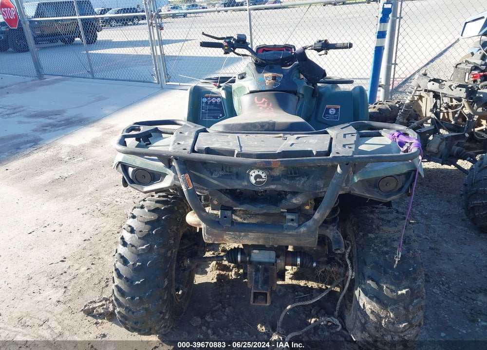 2021 CAN-AM OUTLANDER 450/450 DPS/MOSSY OAK HUNTING EDITION 450 DPS VIN: 3JBLGAR41MJ004134