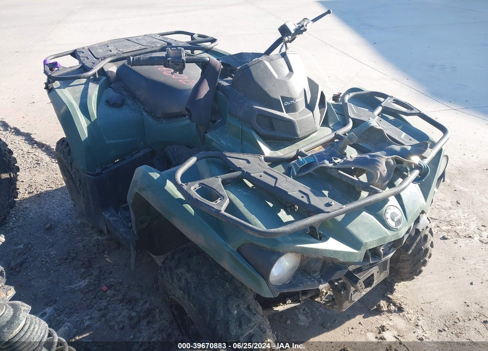 2021 CAN-AM OUTLANDER 450/450 DPS/MOSSY OAK HUNTING EDITION 450 DPS VIN: 3JBLGAR41MJ004134