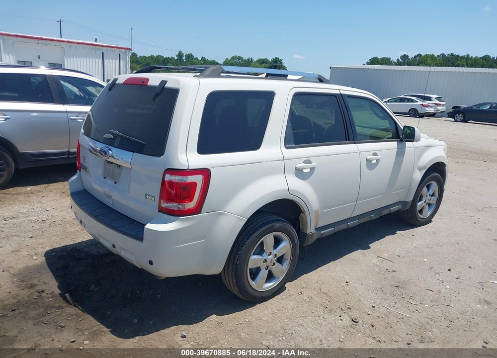 2012 FORD ESCAPE LIMITED VIN: 1FMCU9EG6CKB48833