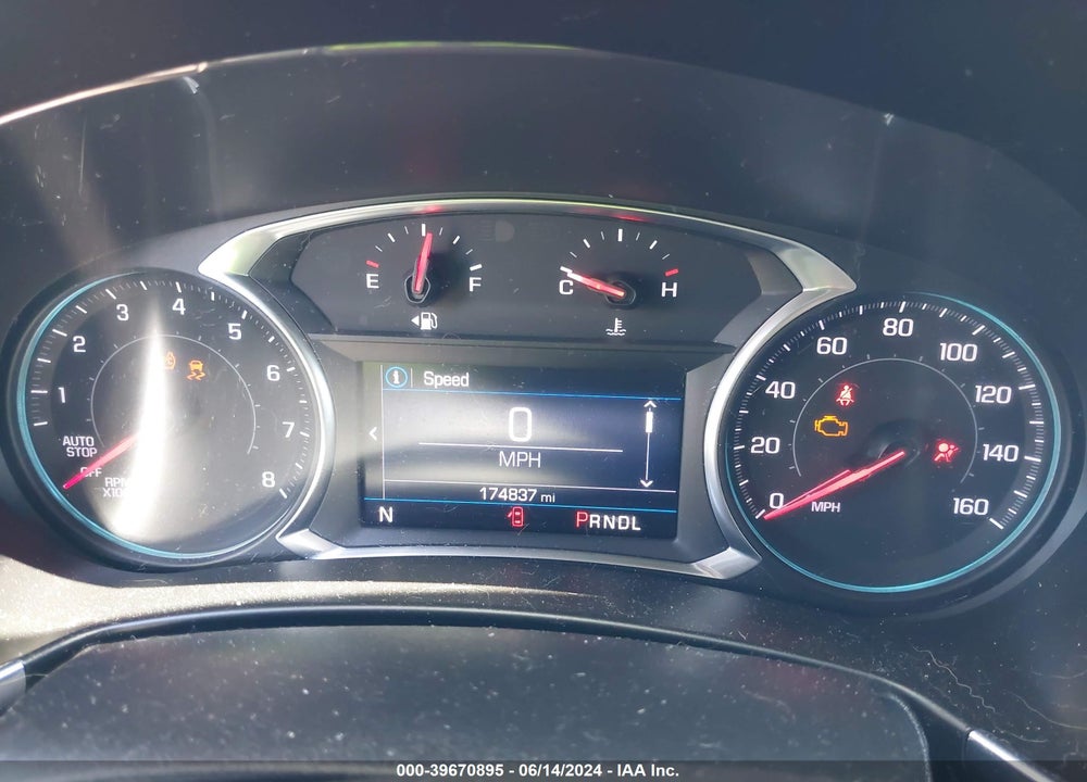 2020 CHEVROLET EQUINOX AWD LT 1.5L TURBO VIN: 2GNAXUEV7L6204776