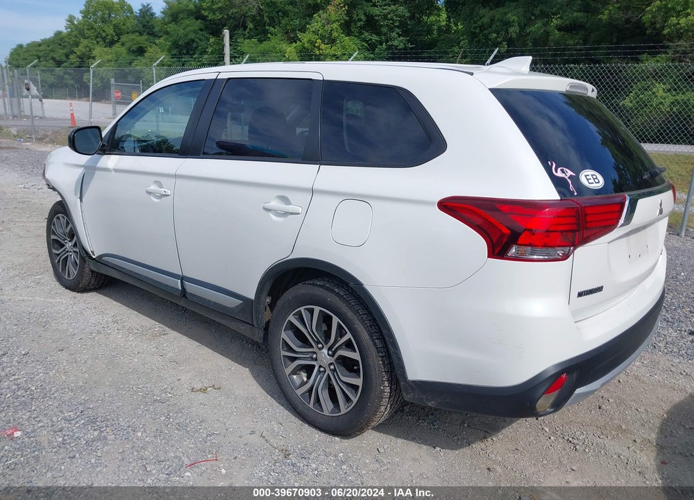 2017 MITSUBISHI OUTLANDER ES VIN: JA4AZ2A36HZ069291