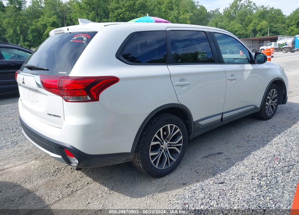 2017 MITSUBISHI OUTLANDER ES VIN: JA4AZ2A36HZ069291