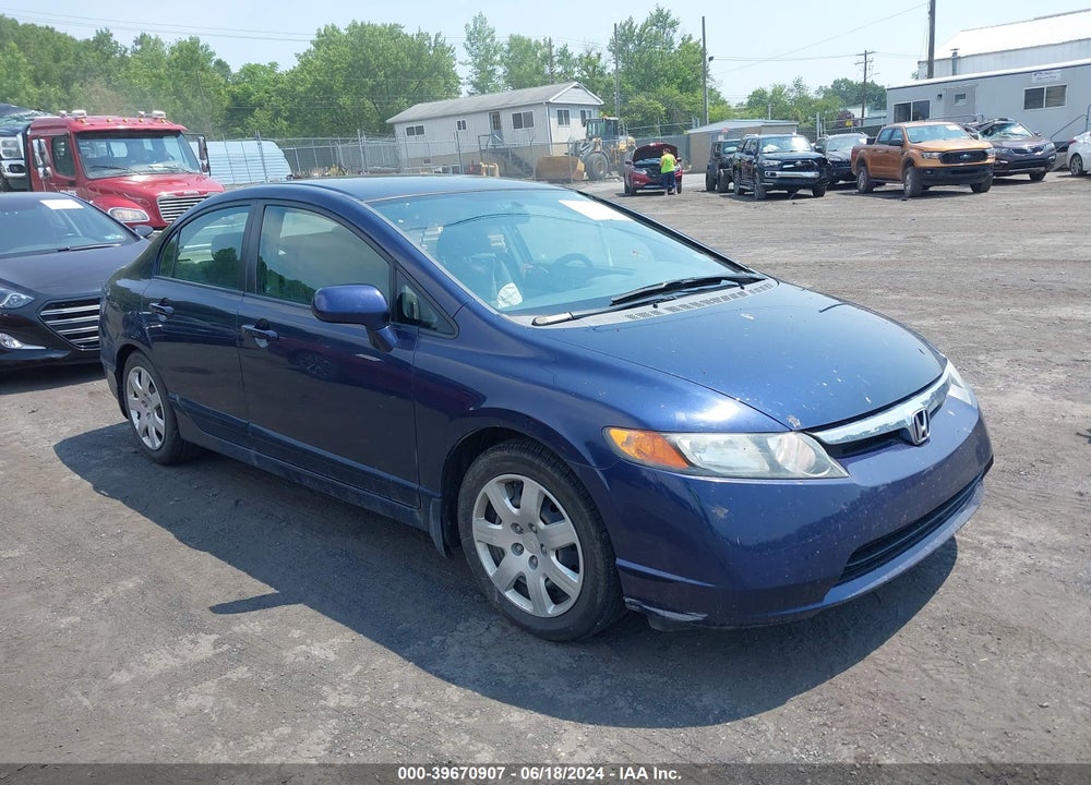 2008 HONDA CIVIC LX VIN: 1HGFA16598L091457