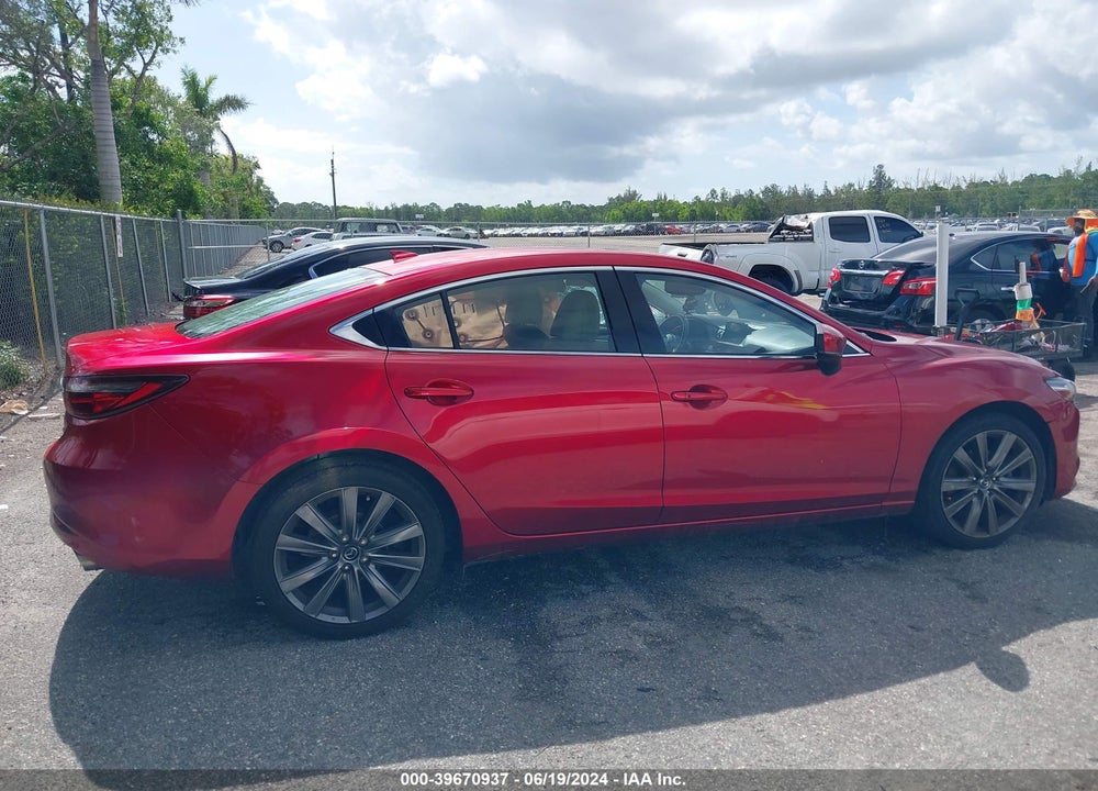 2021 MAZDA 6 GRAND TOURING VIN: JM1GL1TY4M1605250