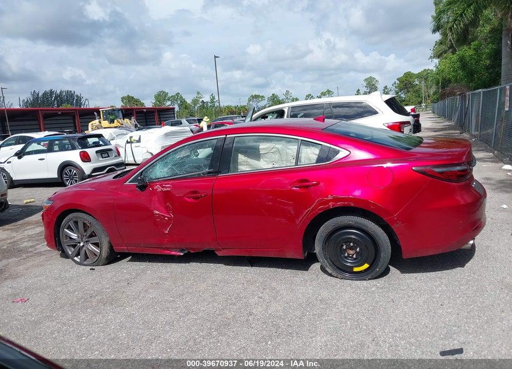 2021 MAZDA 6 GRAND TOURING VIN: JM1GL1TY4M1605250