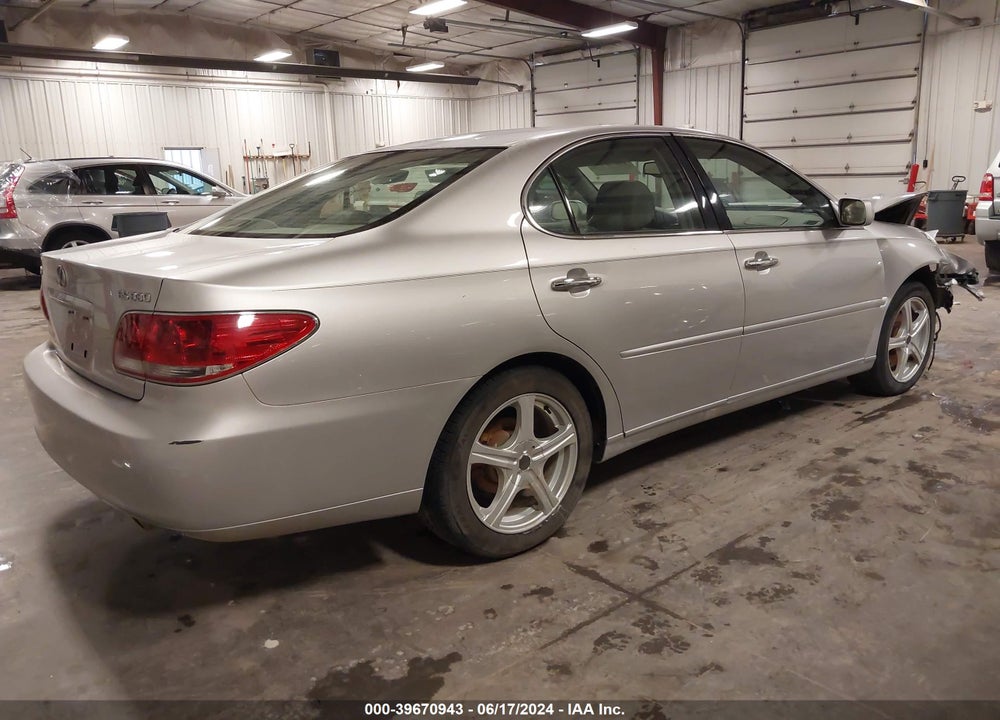 2006 LEXUS ES 330 VIN: JTHBA30G665160365