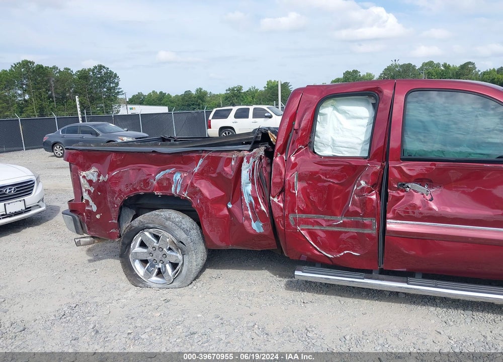 2013 GMC SIERRA 1500 SLE VIN: 1GTR1VE07DZ280351