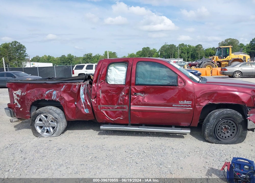 2013 GMC SIERRA 1500 SLE VIN: 1GTR1VE07DZ280351