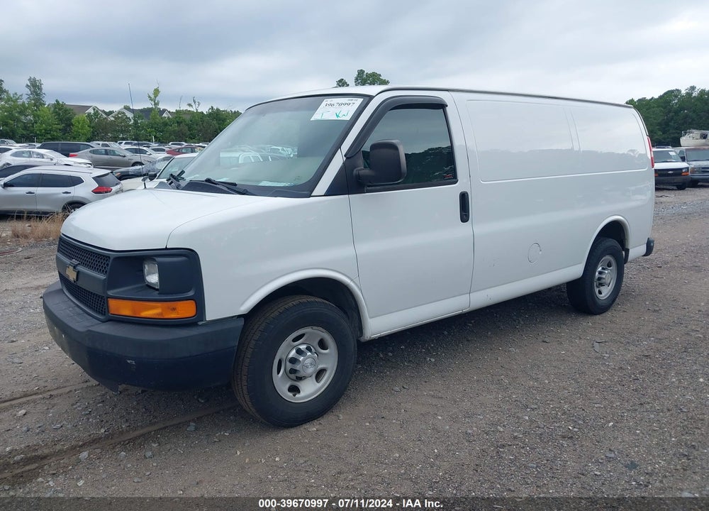 2014 CHEVROLET EXPRESS 2500 WORK VAN VIN: 1GCWGFCA0E1207874