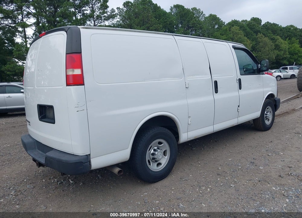 2014 CHEVROLET EXPRESS 2500 WORK VAN VIN: 1GCWGFCA0E1207874