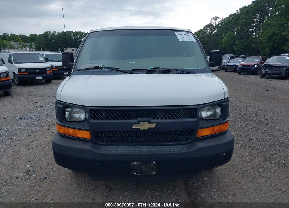 2014 CHEVROLET EXPRESS 2500 WORK VAN VIN: 1GCWGFCA0E1207874