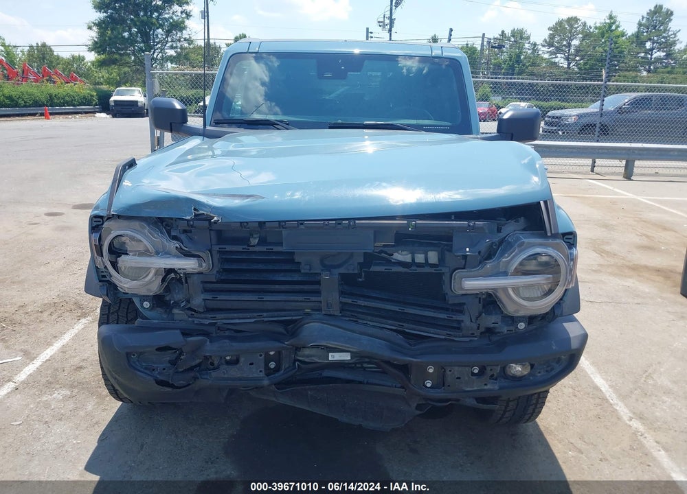 2022 FORD BRONCO BIG BEND VIN: 1FMDE5BH8NLB58350