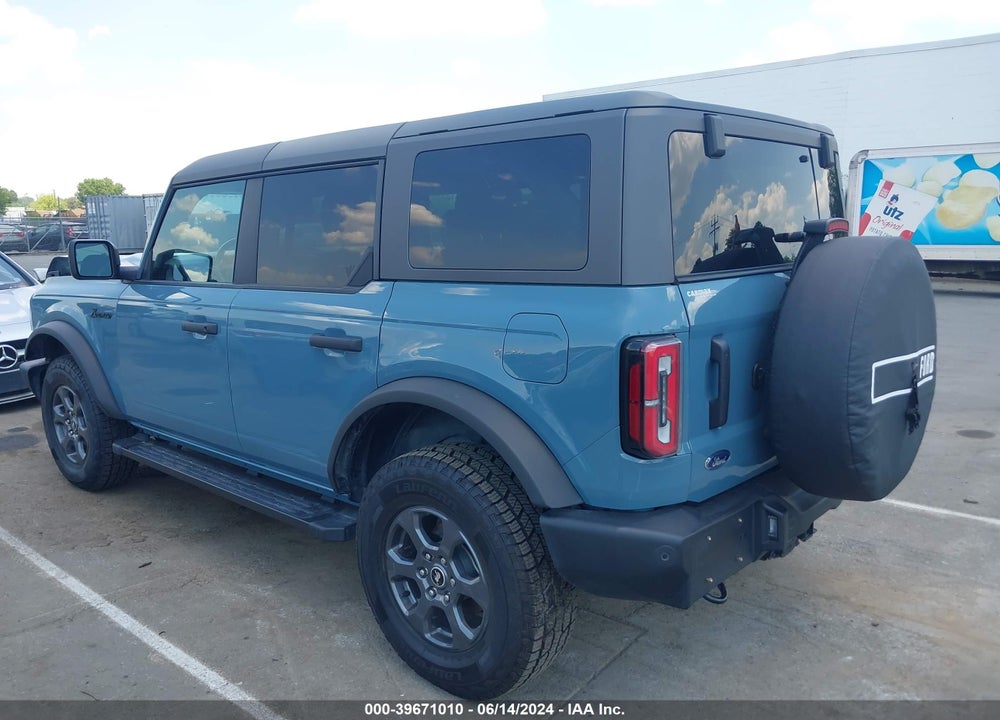 2022 FORD BRONCO BIG BEND VIN: 1FMDE5BH8NLB58350