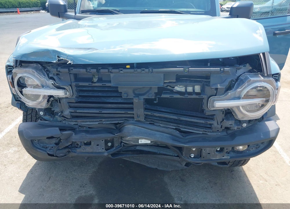 2022 FORD BRONCO BIG BEND VIN: 1FMDE5BH8NLB58350