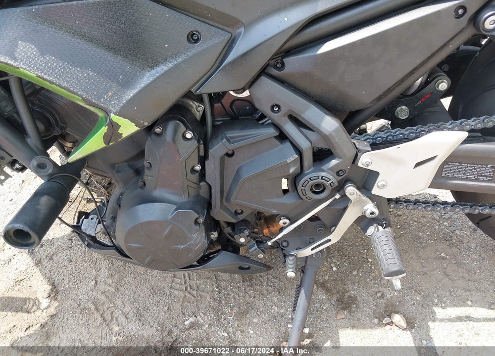 2019 KAWASAKI EX650 J VIN: JKAEXEJ19KDA04241