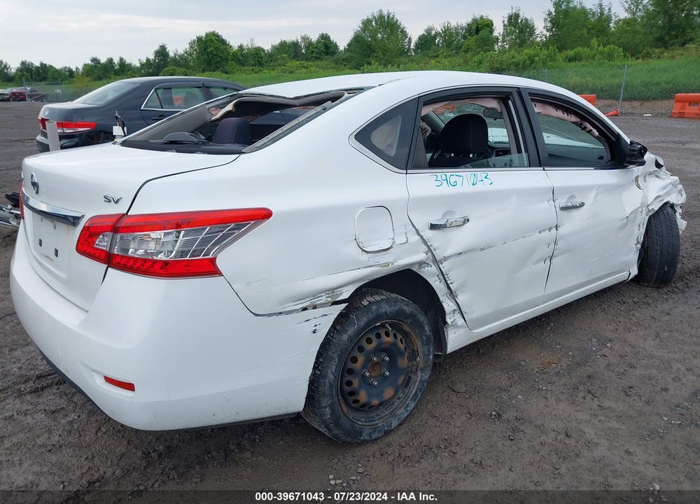 2015 NISSAN SENTRA FE+ S/S/SL/SR/SV VIN: 3N1AB7AP7FY252848