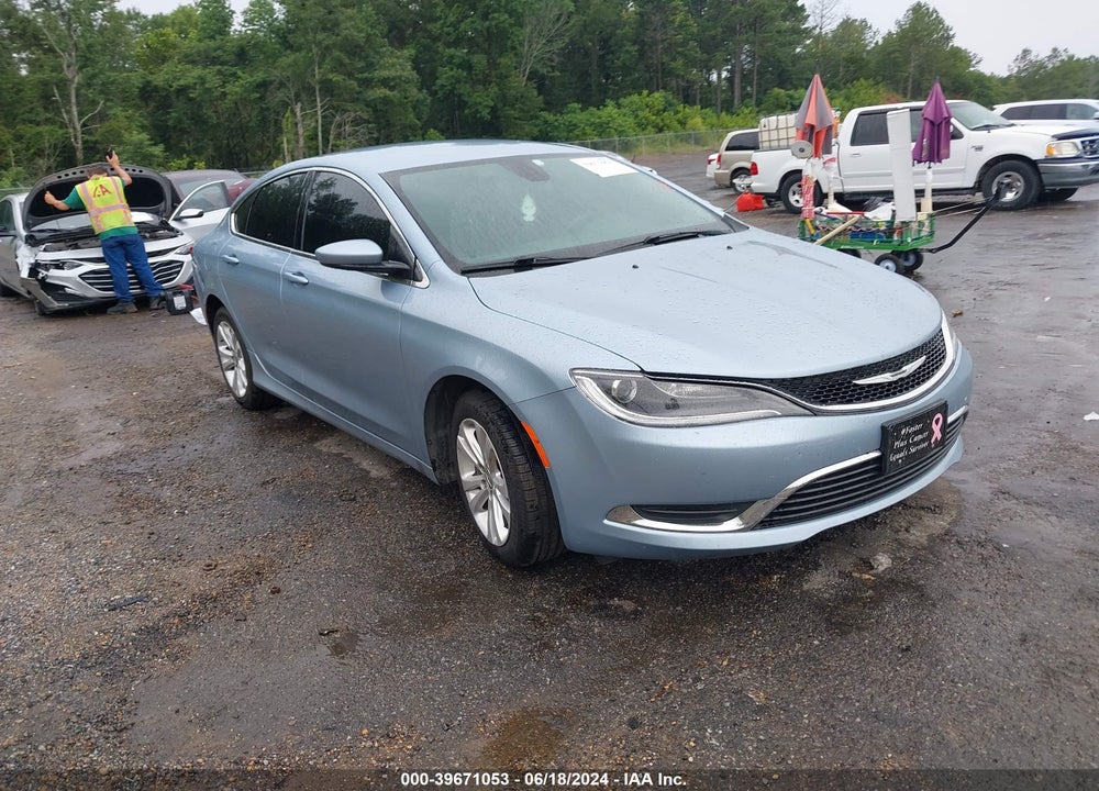 2015 CHRYSLER 200 LIMITED VIN: 1C3CCCAB4FN687862