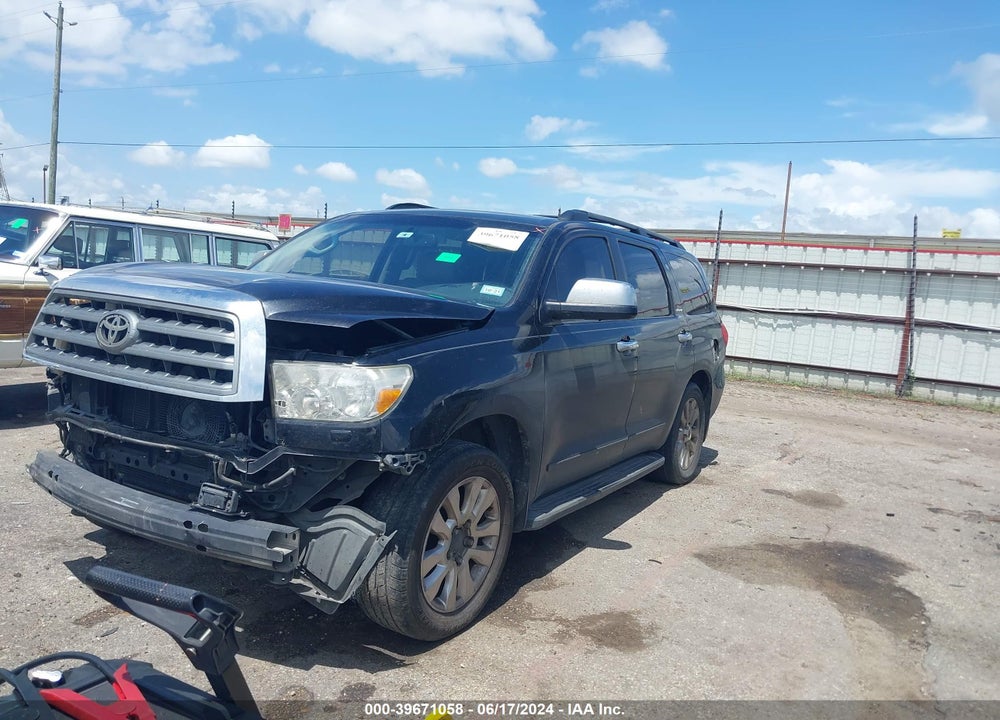 2008 TOYOTA SEQUOIA PLATINUM 5.7L V8 VIN: 5TDBY67AX8S011681