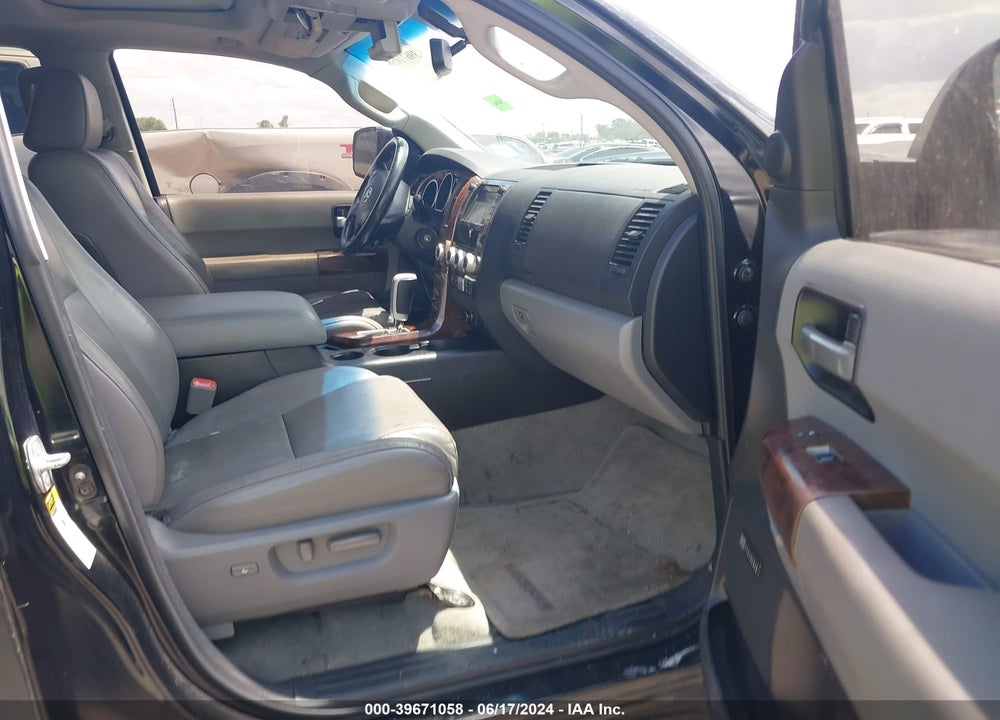 2008 TOYOTA SEQUOIA PLATINUM 5.7L V8 VIN: 5TDBY67AX8S011681