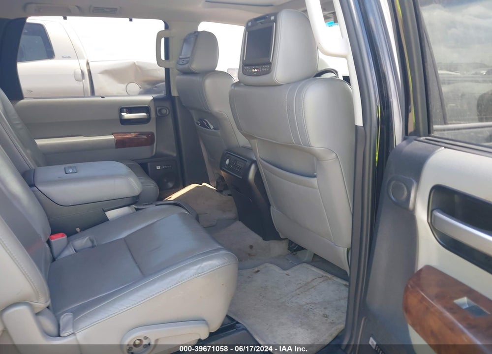 2008 TOYOTA SEQUOIA PLATINUM 5.7L V8 VIN: 5TDBY67AX8S011681