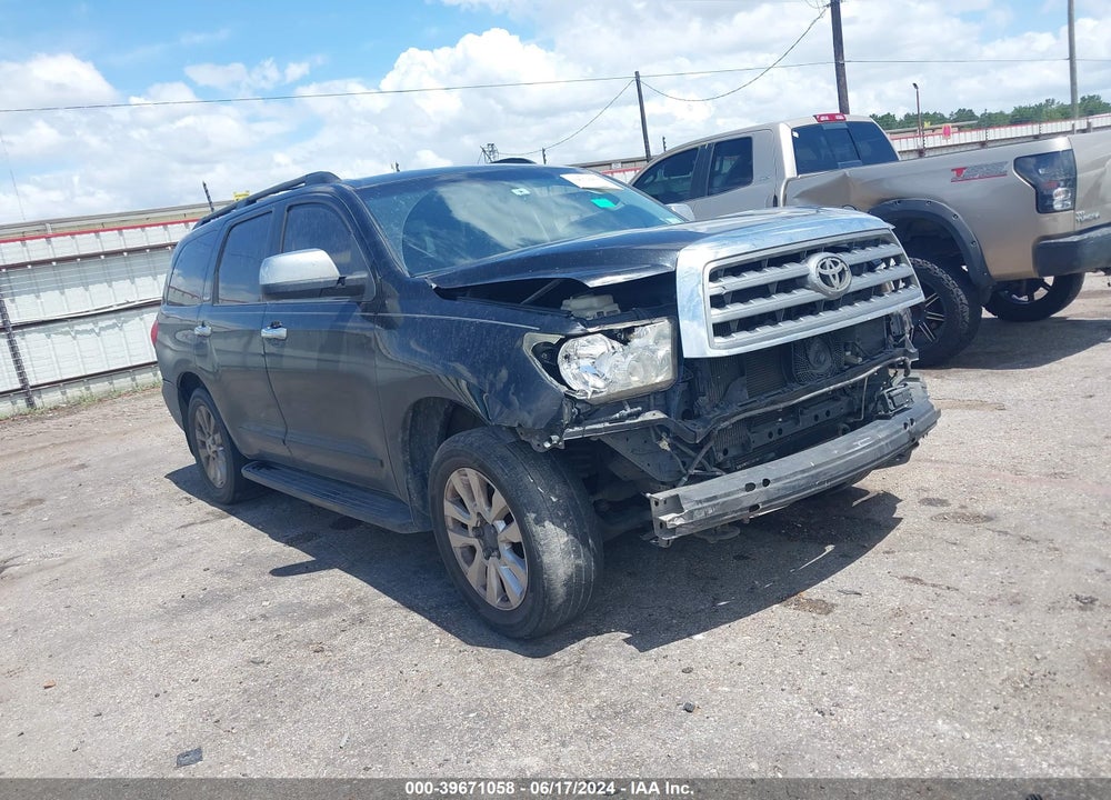 2008 TOYOTA SEQUOIA PLATINUM 5.7L V8 VIN: 5TDBY67AX8S011681