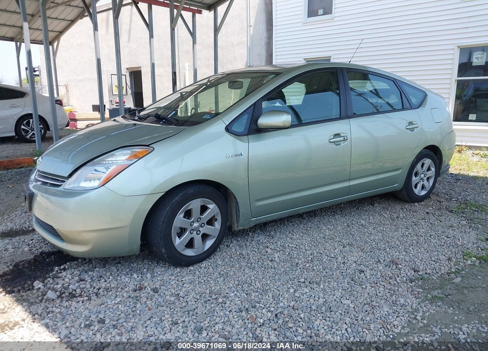 2008 TOYOTA PRIUS VIN: JTDKB20U787765954