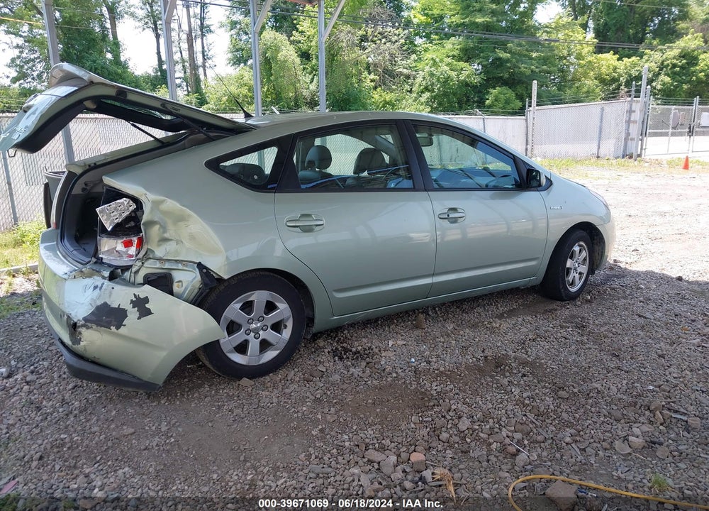 2008 TOYOTA PRIUS VIN: JTDKB20U787765954