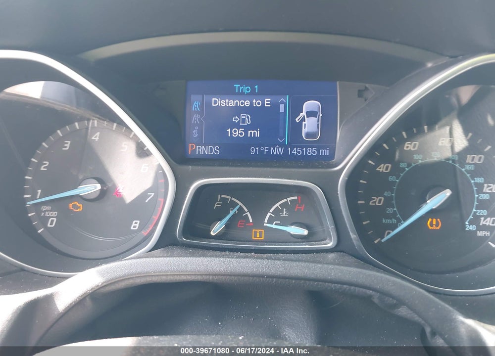 2013 FORD FOCUS SE VIN: 1FADP3F23DL211579