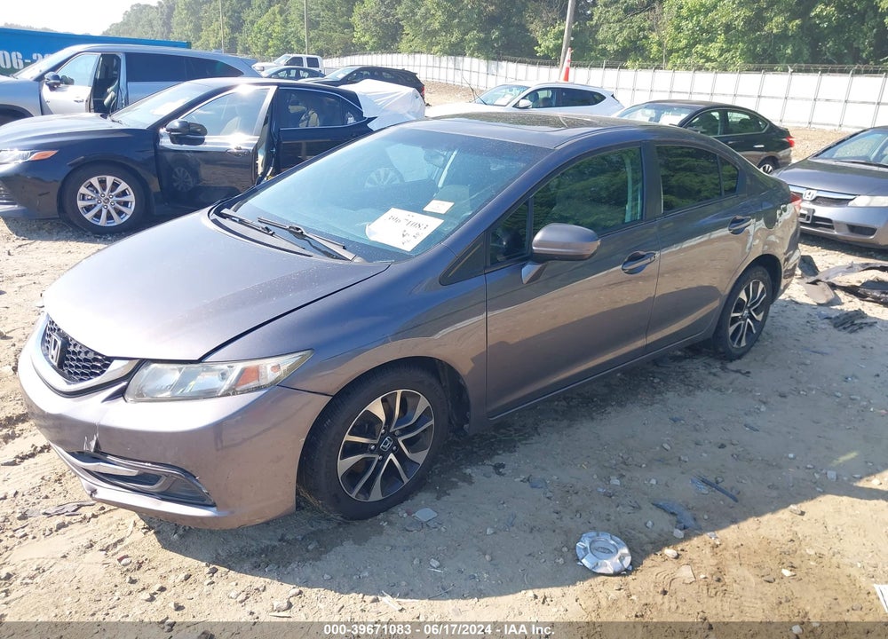 2015 HONDA CIVIC EX VIN: 19XFB2F82FE024510