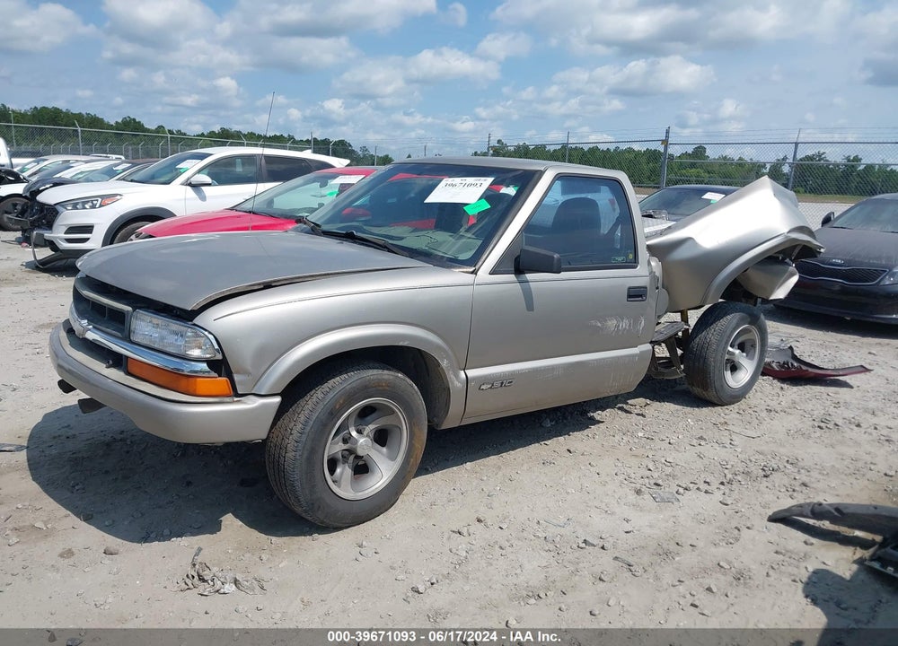 1998 CHEVROLET S-10 LS SPORTSIDE VIN: 1GCCS1444W8222917