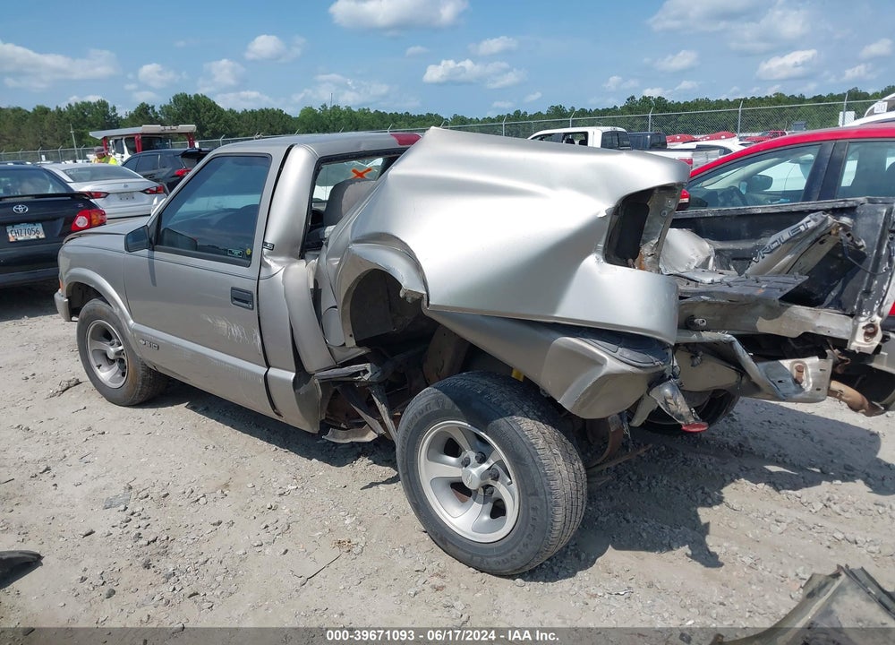 1998 CHEVROLET S-10 LS SPORTSIDE VIN: 1GCCS1444W8222917
