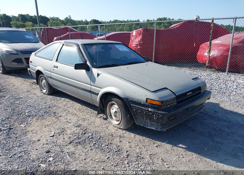 1984 TOYOTA COROLLA SPORT SR5 VIN: JT2AE86C3E0015212