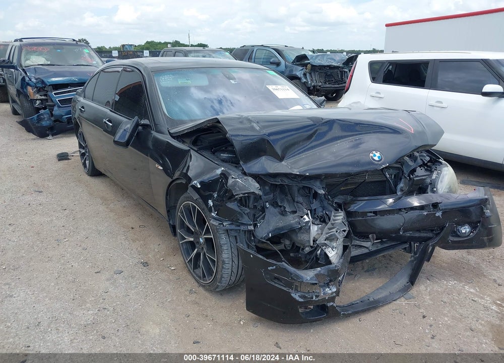 2007 BMW 750LI VIN: WBAHN83557DT65297