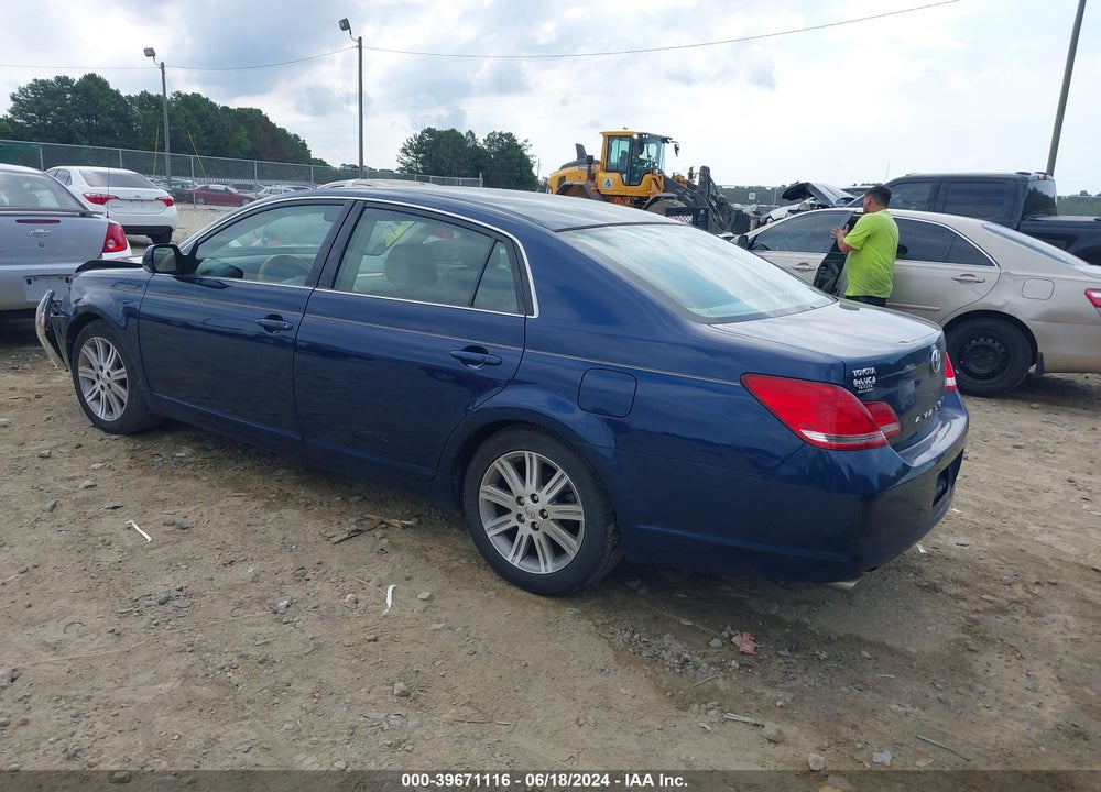 2007 TOYOTA AVALON VIN: 4T1BK36B67U186784