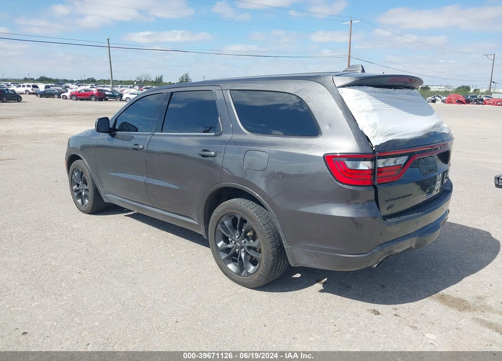2021 DODGE DURANGO GT AWD VIN: 1C4RDJDG7MC663739