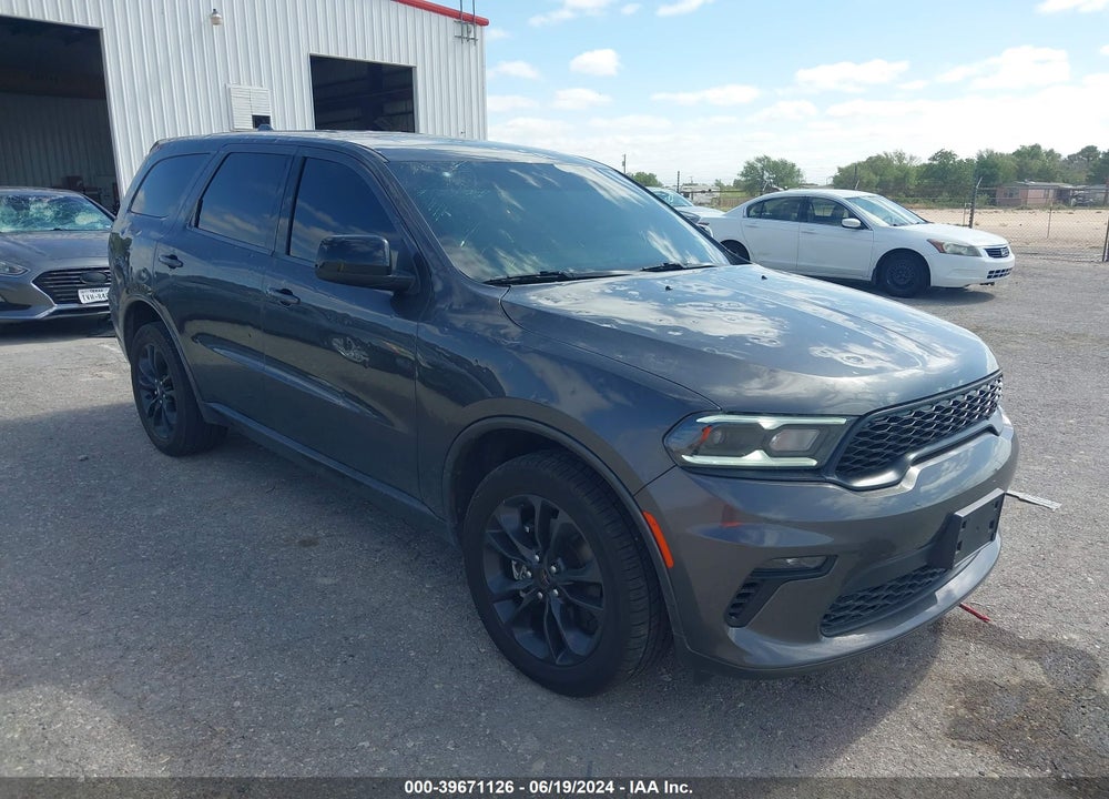 2021 DODGE DURANGO GT AWD VIN: 1C4RDJDG7MC663739