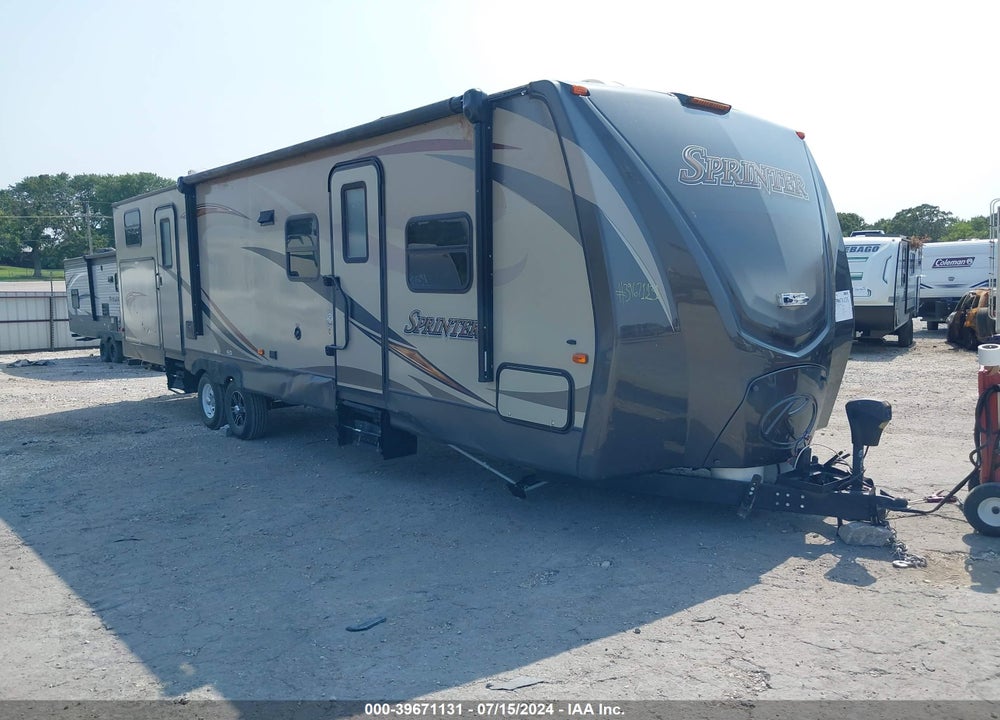 2016 KEYSTONE SPRINTER 313 BHS VIN: 4YDT31325G1530540