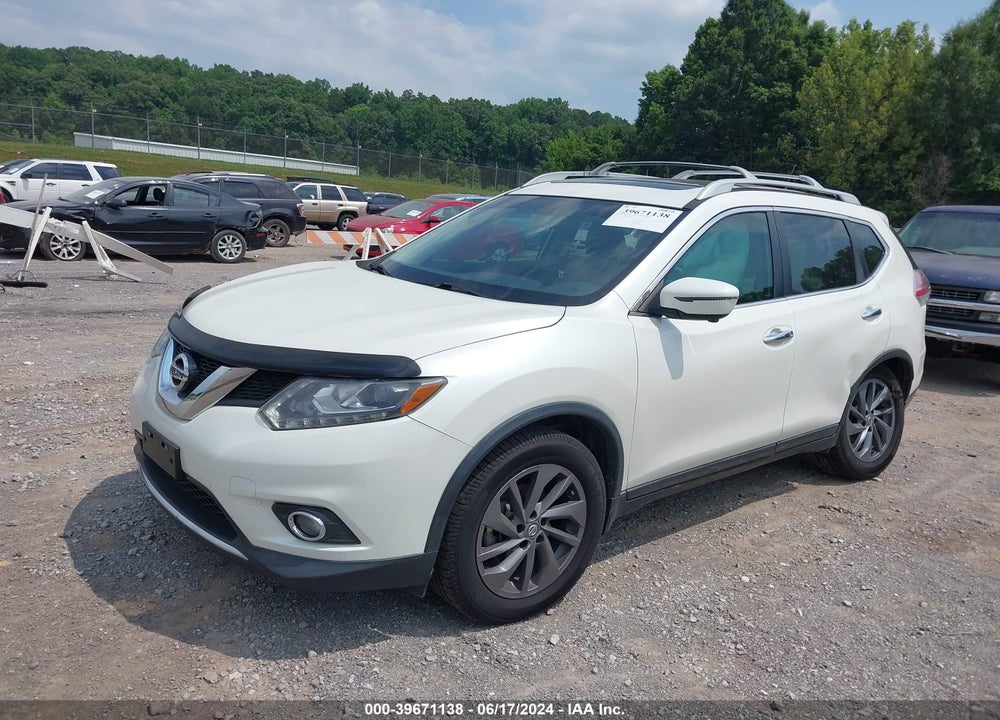 2016 NISSAN ROGUE SL VIN: 5N1AT2MT0GC822300