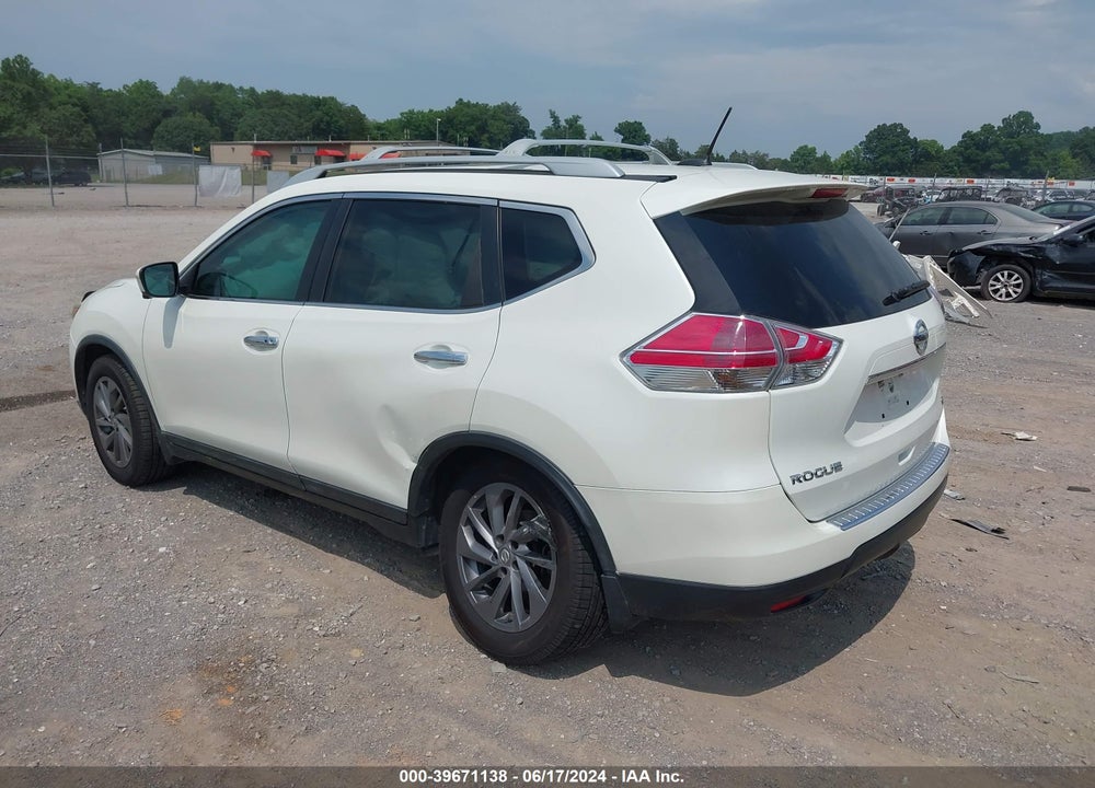 2016 NISSAN ROGUE SL VIN: 5N1AT2MT0GC822300