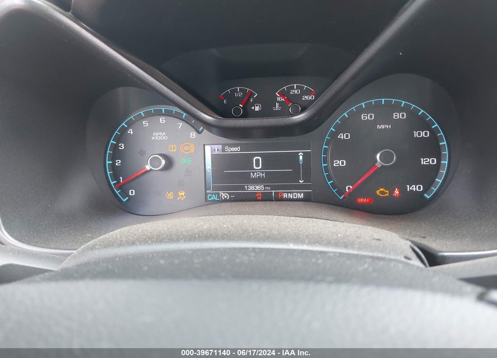 2016 CHEVROLET COLORADO Z71 VIN: 1GCGSDE32G1200613