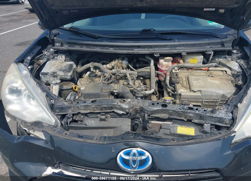 2013 TOYOTA PRIUS C TWO VIN: JTDKDTB36D1554150