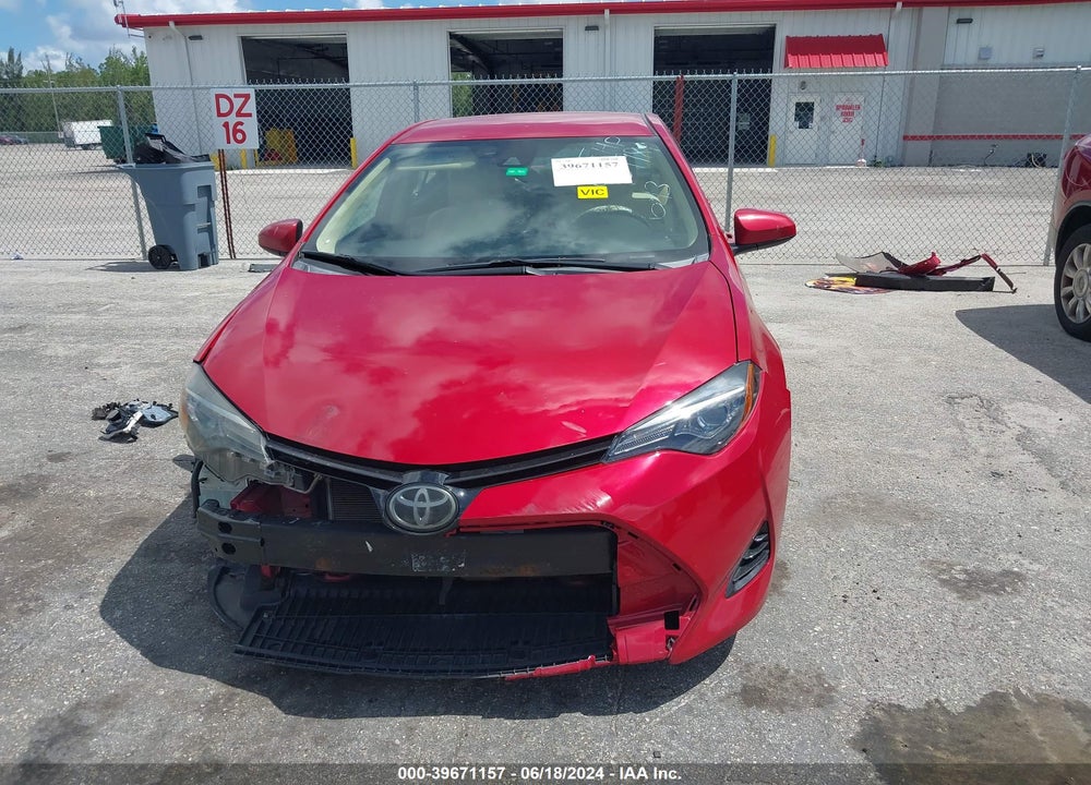 2017 TOYOTA COROLLA LE VIN: 2T1BURHE2HC959984