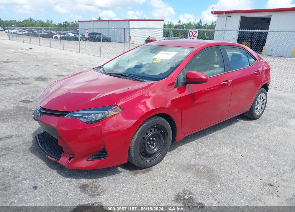 2017 TOYOTA COROLLA LE VIN: 2T1BURHE2HC959984