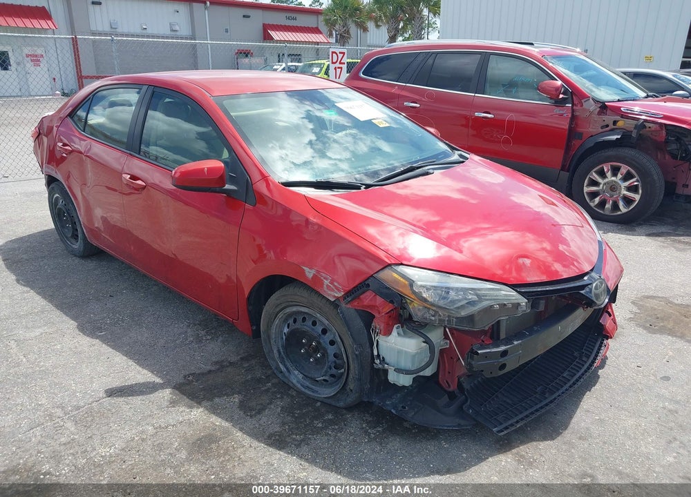 2017 TOYOTA COROLLA LE VIN: 2T1BURHE2HC959984
