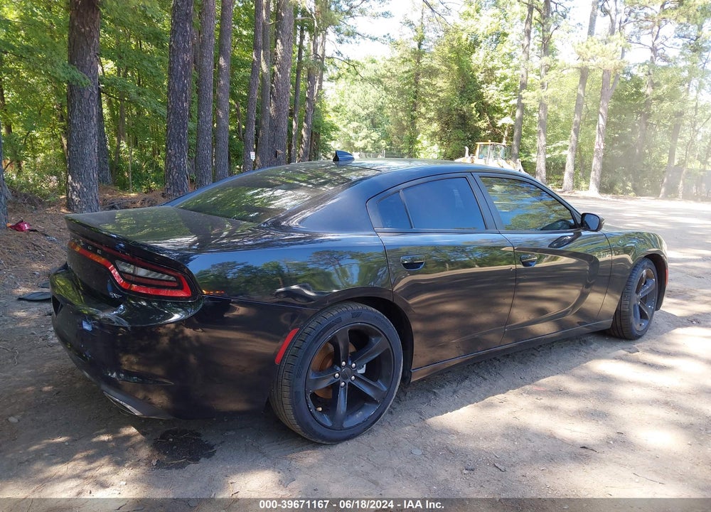 2016 DODGE CHARGER SXT VIN: 2C3CDXHG0GH266141
