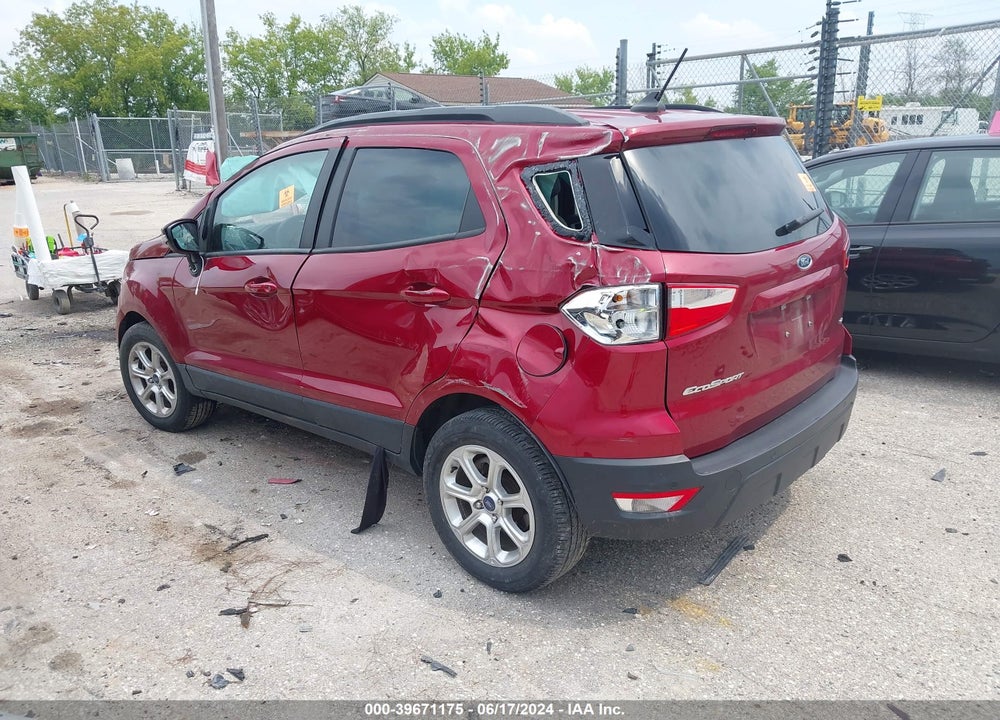 2021 FORD ECOSPORT SE VIN: MAJ3S2GE0MC450116