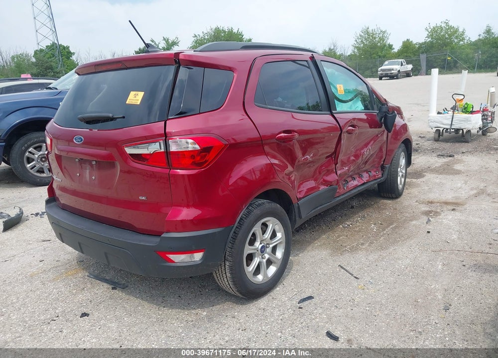 2021 FORD ECOSPORT SE VIN: MAJ3S2GE0MC450116
