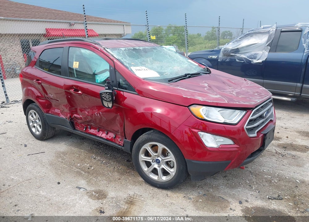 2021 FORD ECOSPORT SE VIN: MAJ3S2GE0MC450116